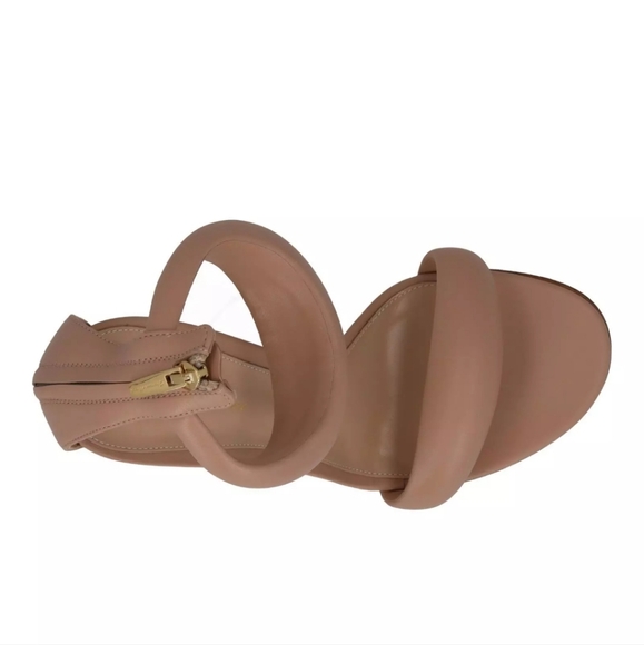 GIANVITO ROSSI Bijoux Heeled Sandal Leather Padded Pink EU40.5 UK7.5 NEW RRP 810 - Picture 3 of 14